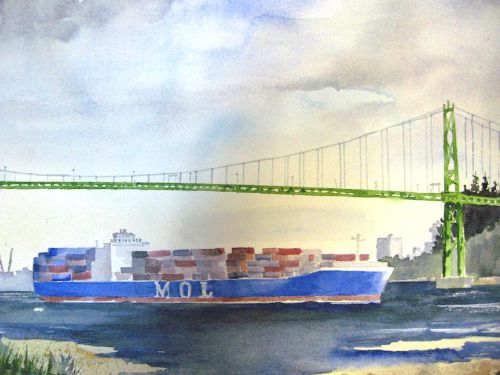 Picture of Outward Bound from Vancouver