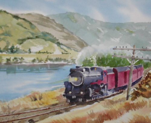 Picture of Steam along the Thompson