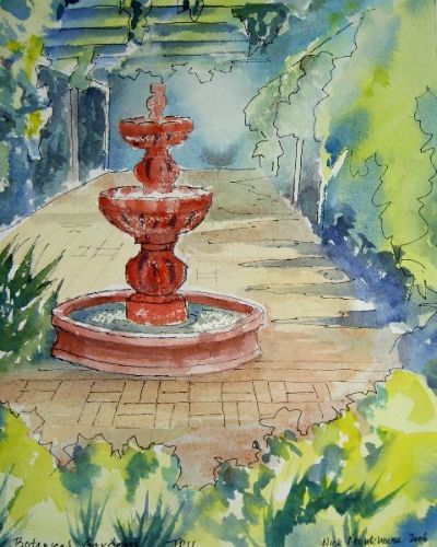 Picture of Fountain at TRU Kamloops